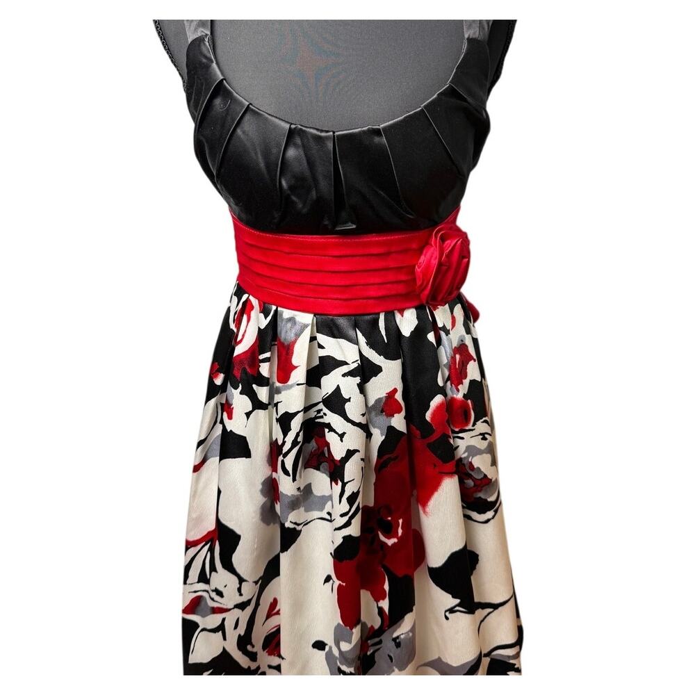 Vintage City Triangles Deadstock Y2K 2000s Floral Party Dress NWT Dance Rose